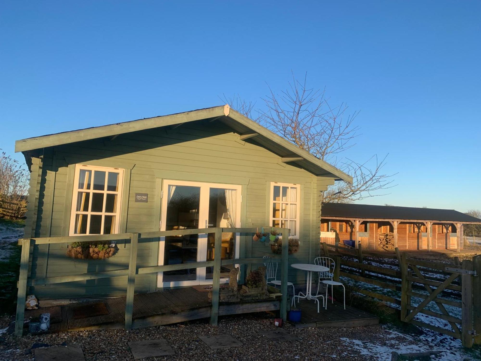 Owls Nest Log Cabin Morpeth Eksteriør bilde